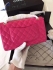 Chanel 2.55 middle size pink original lambskin